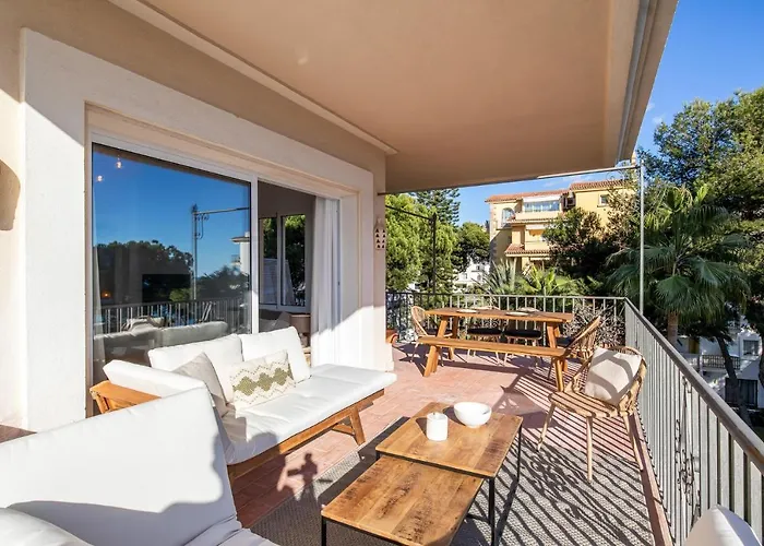 Luminoso En Andalucia Del Mar アパート