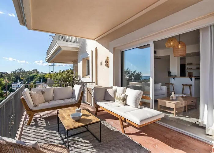 Luminoso En Andalucia Del Mar アパート マルベーリャ